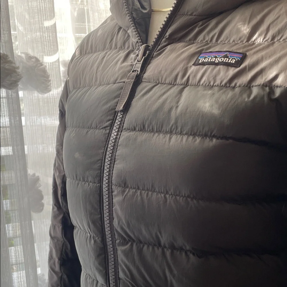 Patagonia Dark Gray Hooded Jacket